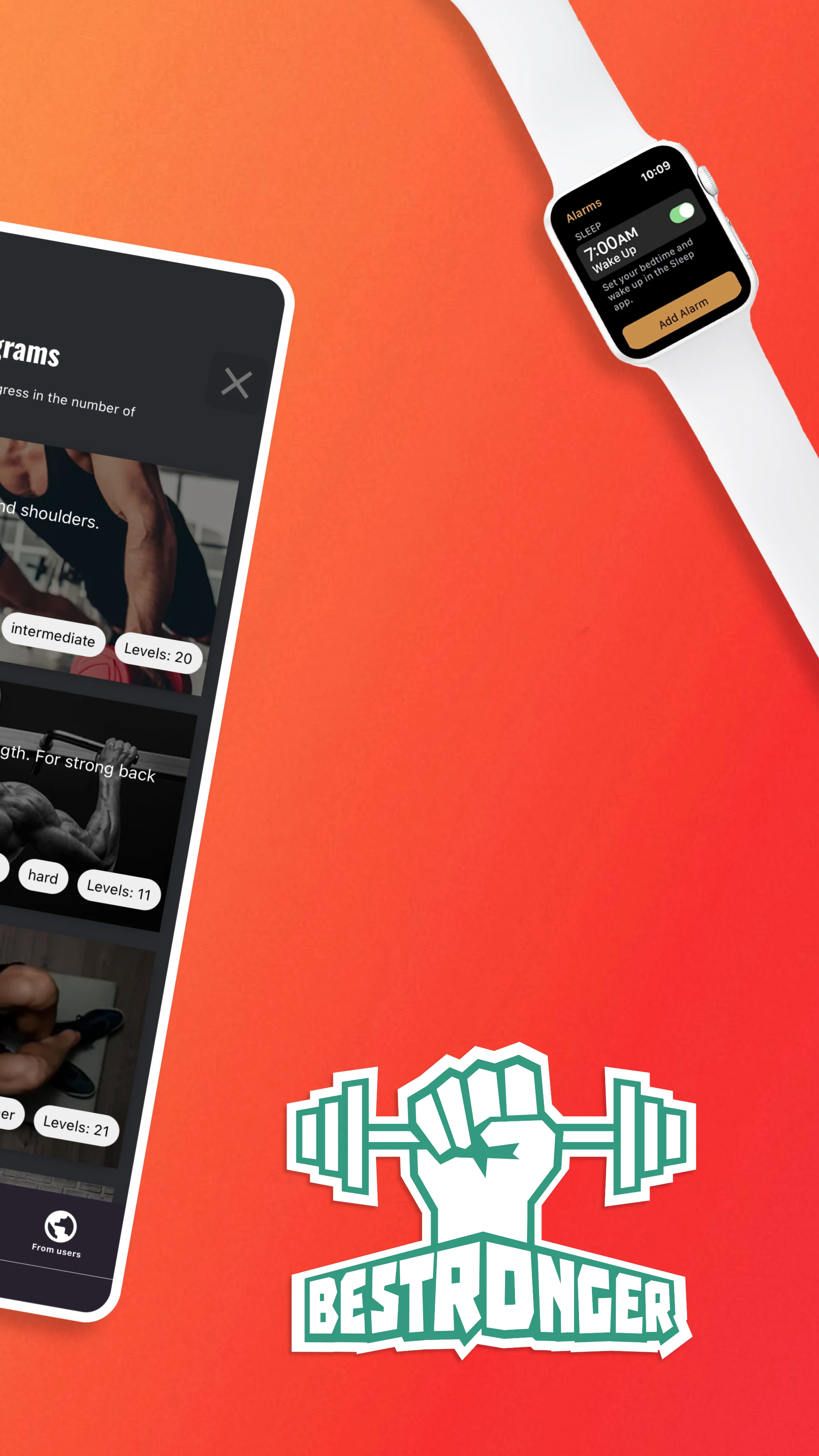 Home workouts BeStronger screenshot